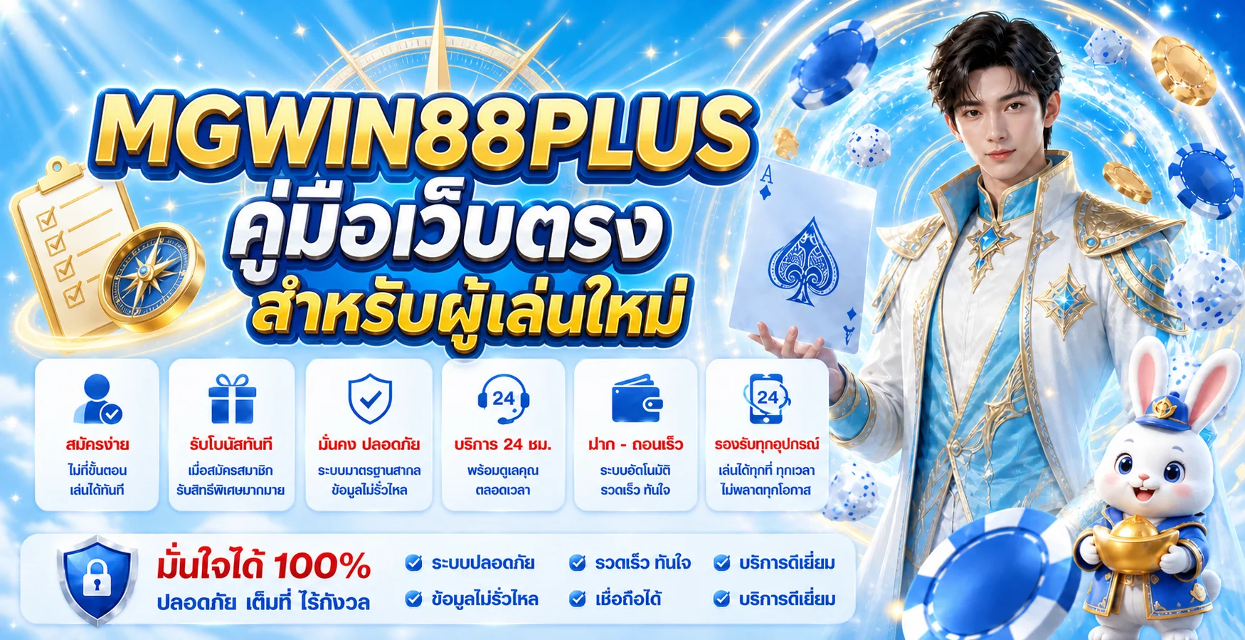 MGWIN88PLUS คู่มือเว็บตรงสำหรับผู้เล่นใหม่